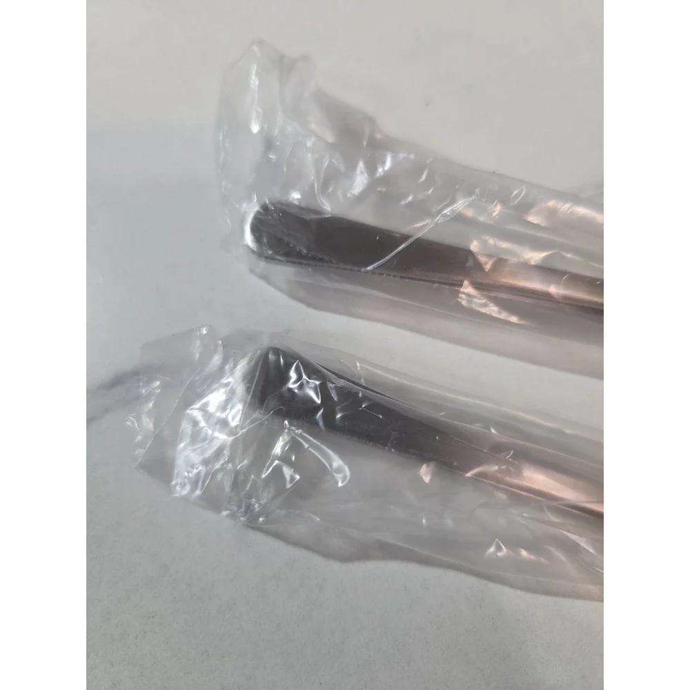 Set Of 2 Stainless Steel Premium Kitchen Plating Tongs